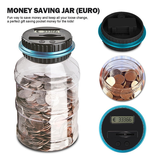 Electronic Piggy Bank Magic Coins